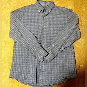 IZOD Men’s Plaid Beautiful Button Down Long Sleeve Shirt (Size - M)